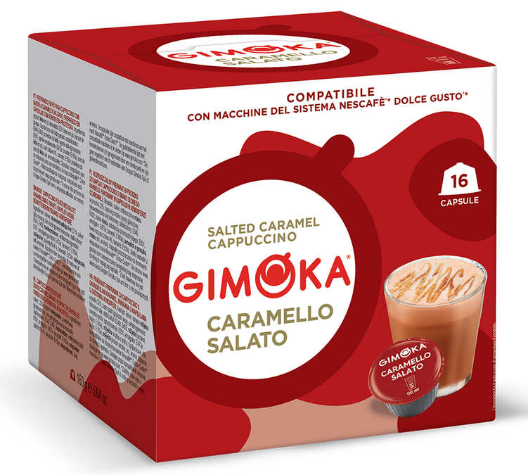 16 капсула компатибилних са Nescafé* Dolce Gusto* Слани Карамел - GIMOKA