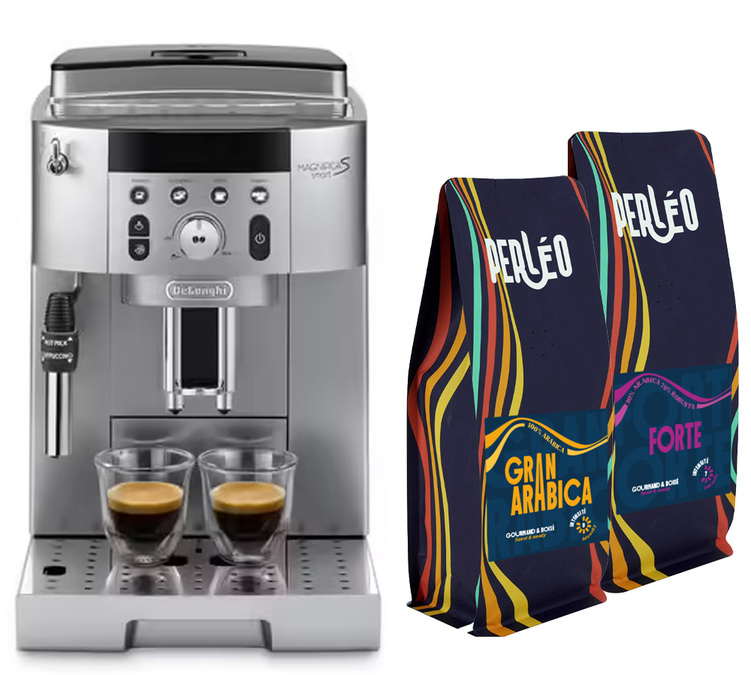 DeLonghi Magnifica S Smart FEB 2531.SB Zilver Espressomolen - 4 Maanden Koffie