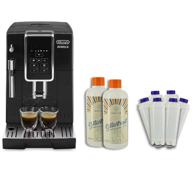 DeLonghi Dinamica FEB 3515.B Espresso Grinder Black + 12 months maintenance