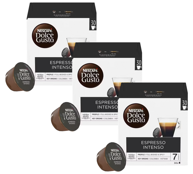 90 capsule Espresso Intenso - Nescafé DOLCE GUSTO