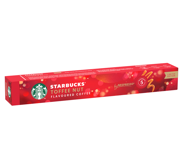 10 kapslar kompatibla med Nespresso* Original Toffee Nut - STARBUCKS