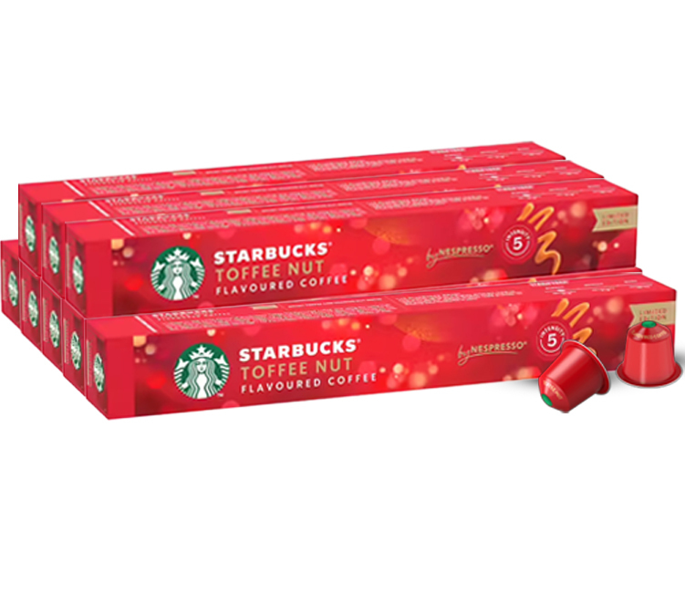 80 Nespresso* Original Kompatibilis Kapszula Toffee Nut - STARBUCKS