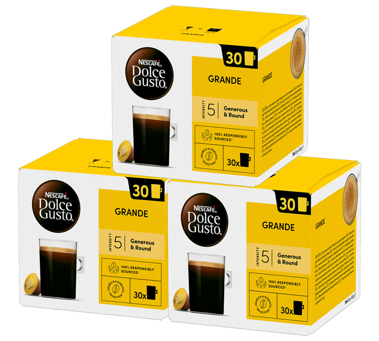 90 Kapseln Grande - Nescafé* DOLCE GUSTO*