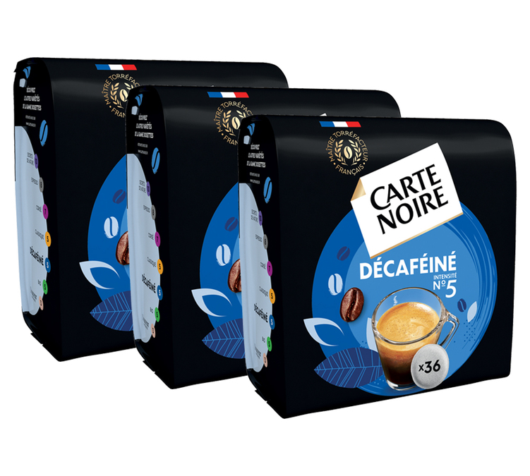 108 joustavia kapseleita nro 5 Kofeiiniton - CARTE NOIRE