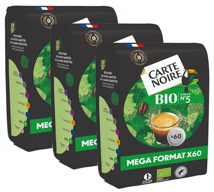 180 BIO Kaffekapsler - CARTE NOIRE