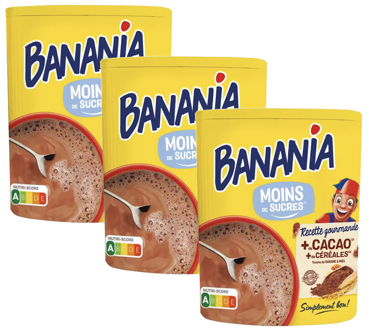 Banania kakavos milteliai - Didmena 3 x 380 g