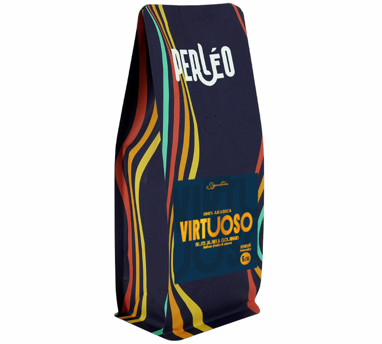 1 kg Whole Bean Coffee for Professionals Virtuoso - Perléo