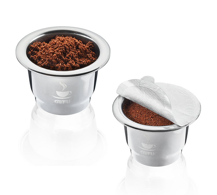 2 opercules compatibles Nespresso* Original Conscio - GEFU