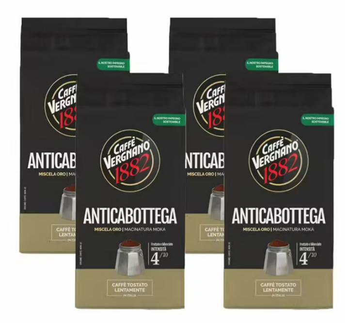 1 Kg Malte Kaffe for Profesjonelle Antica Bottega - Caffè Vergnano