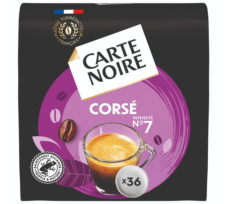 36 soft pods No. 7 Bold - CARTE NOIRE