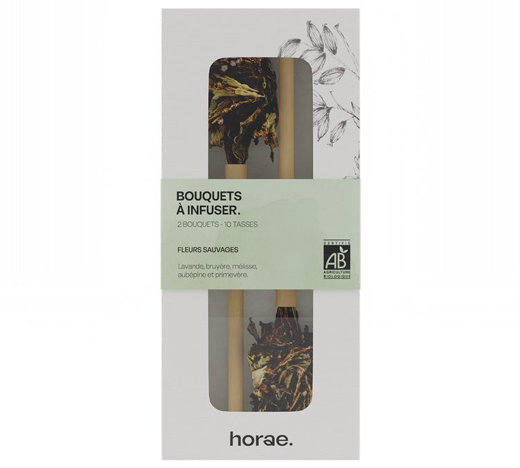 Bio Vadvirág Tea az Infúzióhoz - 2 csokor (10 csésze) - HORAE