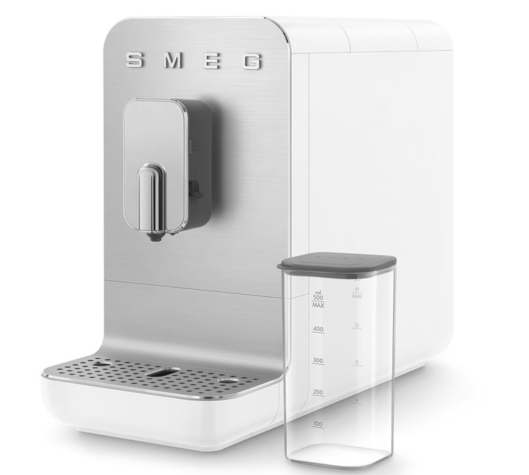 SMEG BCC13WHMEU Espressomühle Milchsystem - Weiß