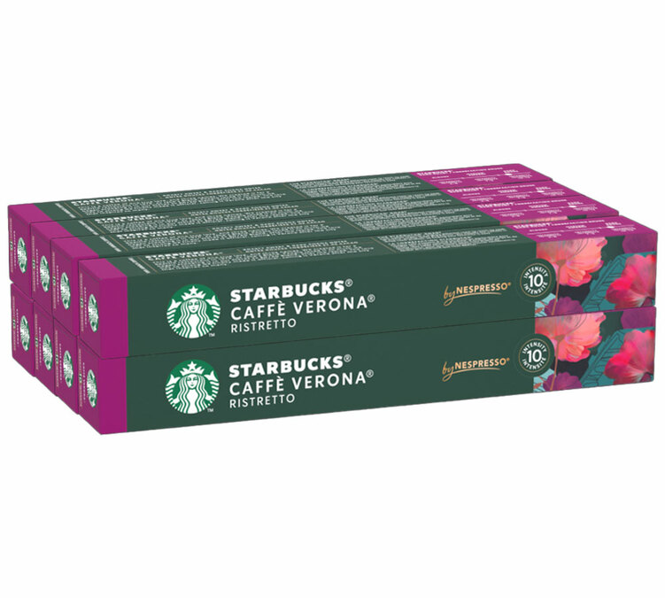 80 kapslar kompatibla med Nespresso* Original Verona - STARBUCKS