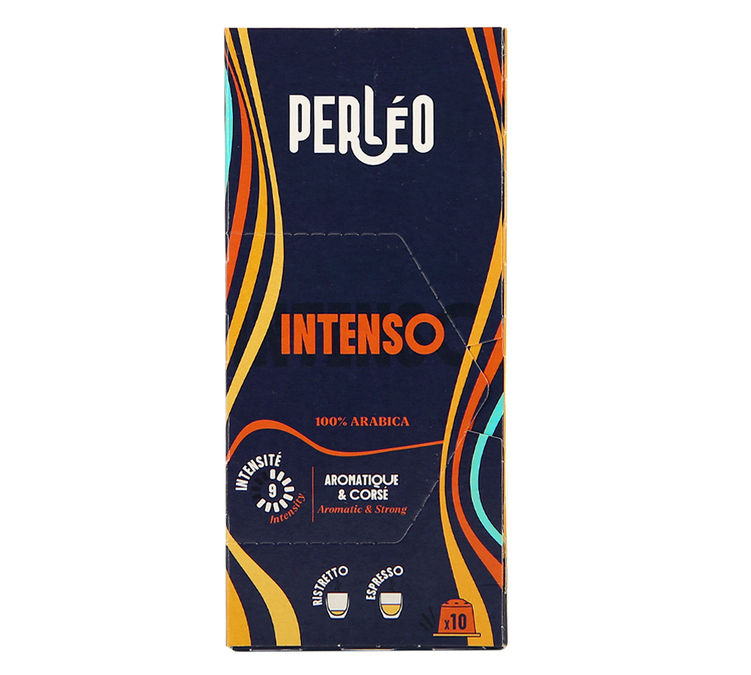 10 kapsula kompatibilno s Nespresso* Original Intenso - PERLÉO