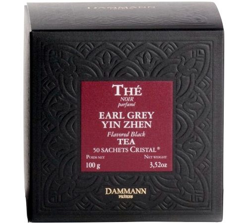 50 sachets for professionals Cristal Black Tea Earl Grey Yin Zhen - DAMMANN FRÈRES