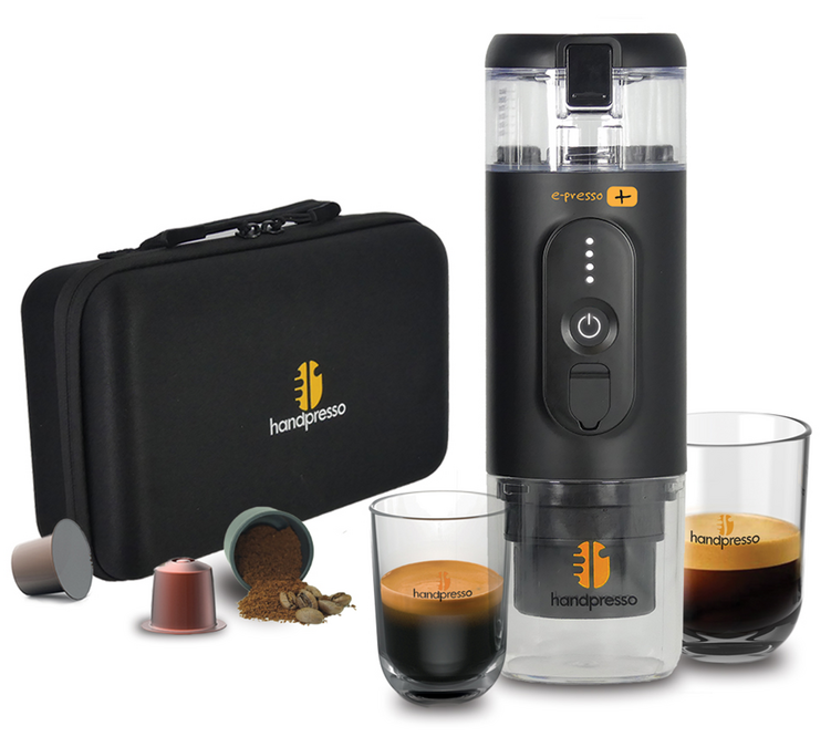 Cafetière de voyage sans fil HandPresso : Set Complet e-Presso +