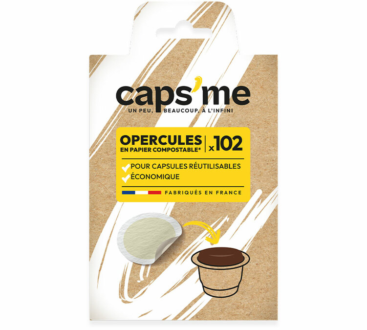 102 ponovno upotrebljive kompatibilne Nespresso* Original kapsule - CAPS ME