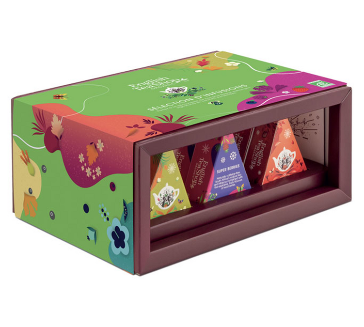 Prism Selectie Biologische Infusie Cadeauset - 12 zakjes - ENGLISH TEA SHOP