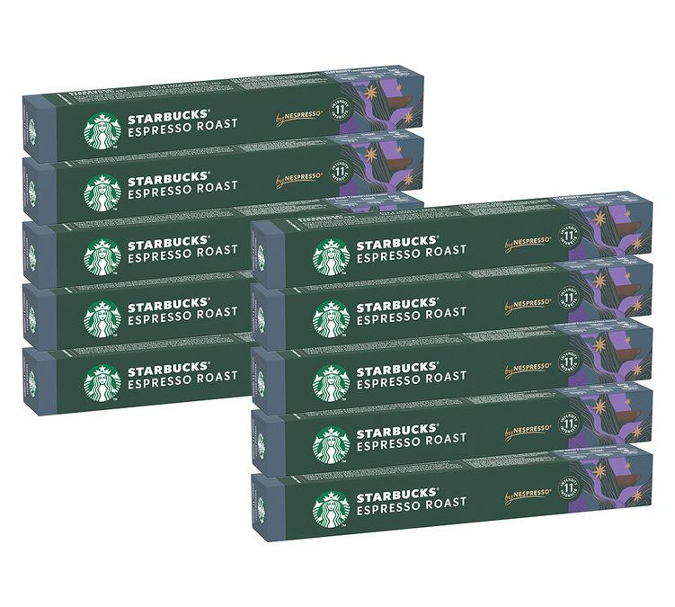 100 kapszula kompatibilis a Nespresso* Original Espresso Roast-tal, profiknak - STARBUCKS