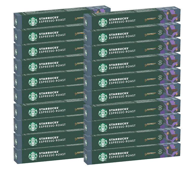 200 kapszula kompatibilis a Nespresso* Original Espresso Roast-tal, szakembereknek - STARBUCKS