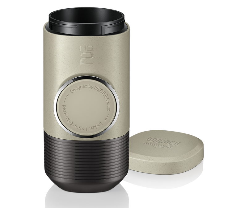 Bärbar kaffemaskin WACACO Minipresso NS2 Beige/Ljusgrön