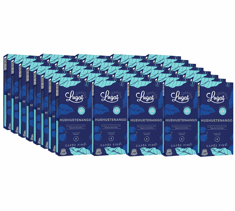 400 kompatibilnih kapsula za Nespresso* Original Huehuetenango za profesionalce - CAFÉS LUGAT