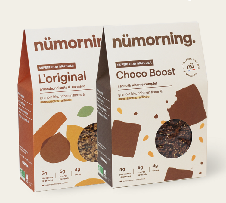 Duo de Granolas Clásicas Bio - 2 x 300 g - NÜMORNING