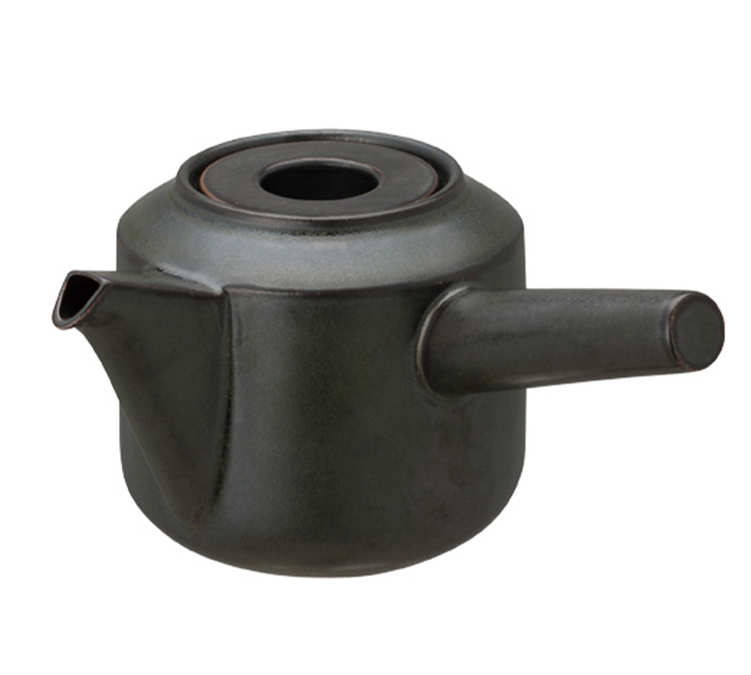 Kinto Kyusu Noire 30 cl Porzellan Teekanne