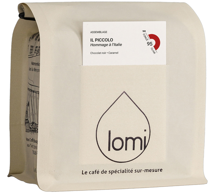 250 g - Kava u zrnu - Il Piccolo - CAFÉ LOMI