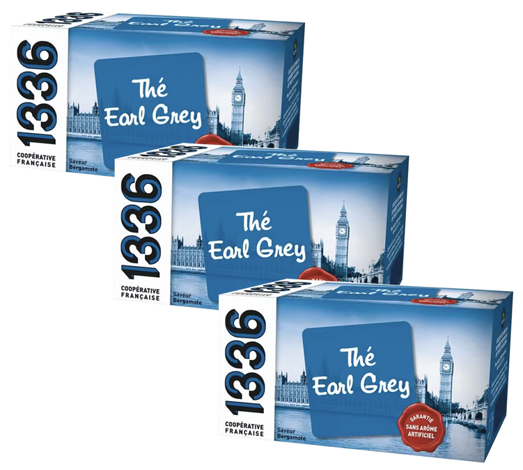 Pack Chá Preto Earl Grey - 3 x 20 saquetas - 1336 (SCOP TI)