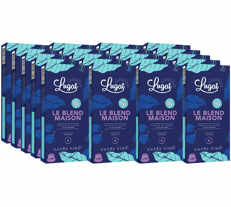 200 Nespresso* Original kompatibla kapslar Le Blend Maison för proffs - Lugat