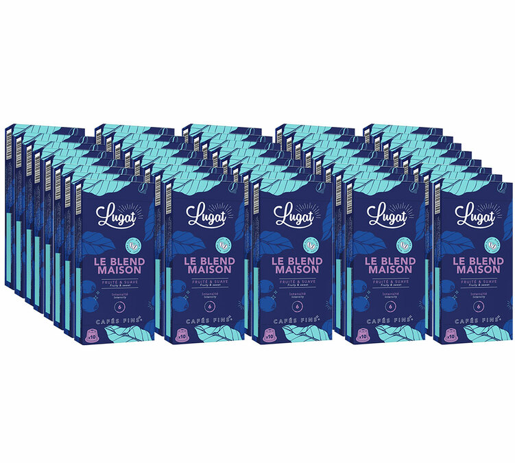 400 kapszula kompatibilis a Nespresso* Original Le Blend Maison-nal szakembereknek - Lugat