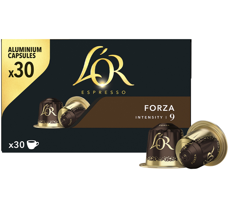 30 kapsula kompatibilno s Nespresso* Original Forza - L'OR ESPRESSO