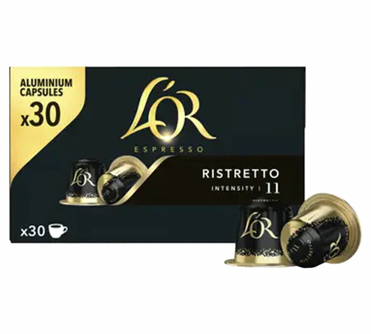 30 capsule compatibili Nespresso* Original Ristretto - L'OR ESPRESSO