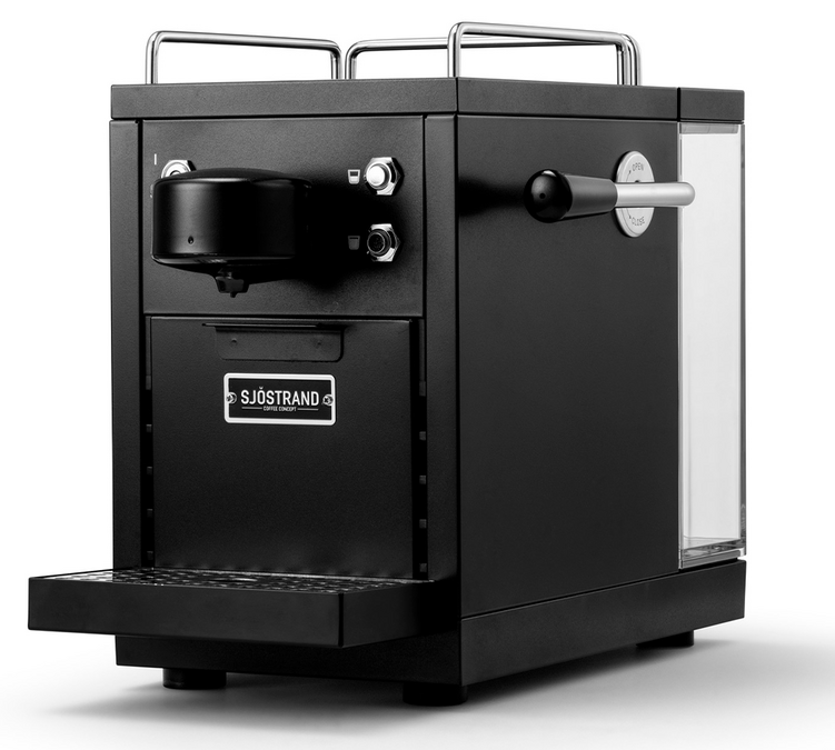 Sjostrand The Original Black Coffee Machine, Nespresso® Capsule Compatible
