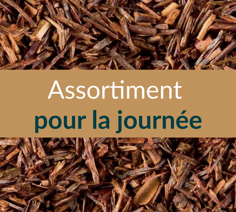Chás para o Dia Trio Chás e Rooibos - A Granel 3 x 100 g - MULTIMARQUES