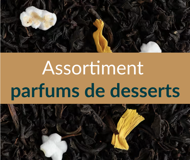 Tri Crna Čaja s Aromama Desert - Rasuto 3 x 100 g - DAMMANN FRÈRES
