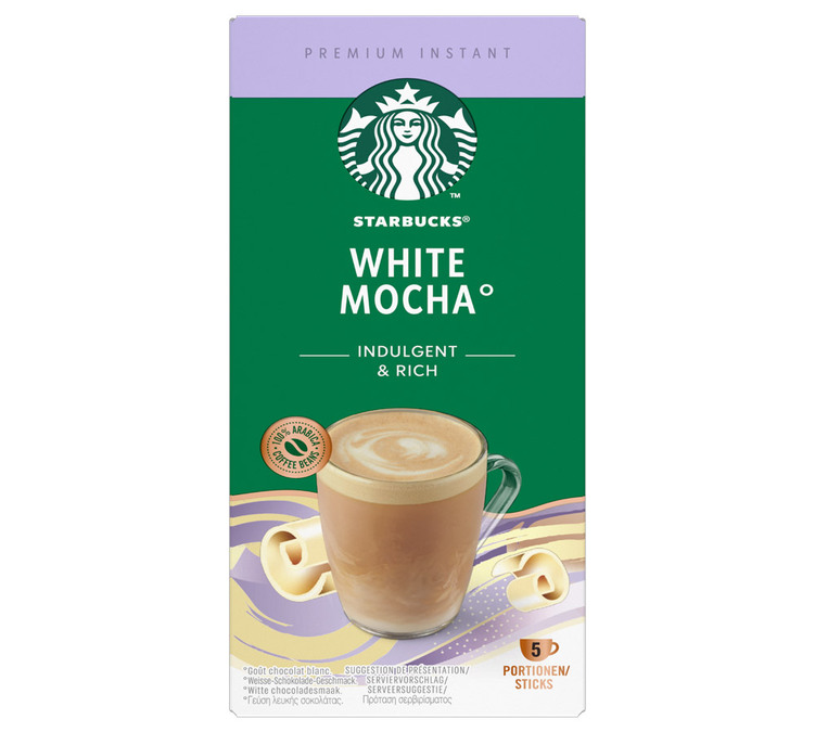 115 g - Café soluble - White mocha - STARBUCKS
