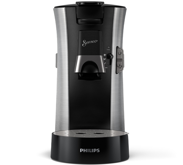 PHILIPS Senseo CSA250/11 Select Premium-kaffemaskin i metall