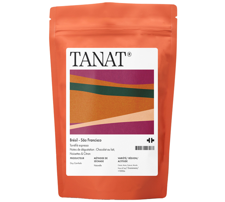 200 g - Café en grano - São Francisco - TANAT