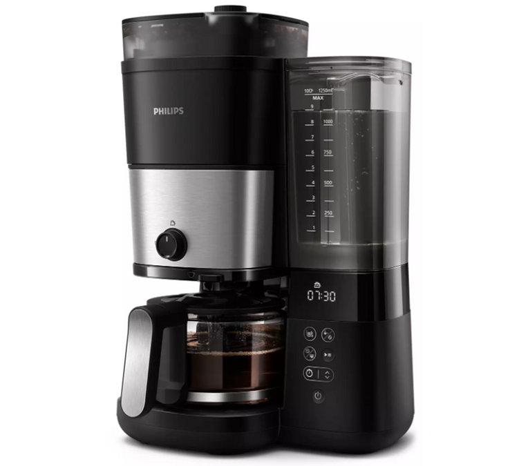 PHILIPS Pisimpapukahvinkeitin HD7900/50 All-in-One Brew Musta