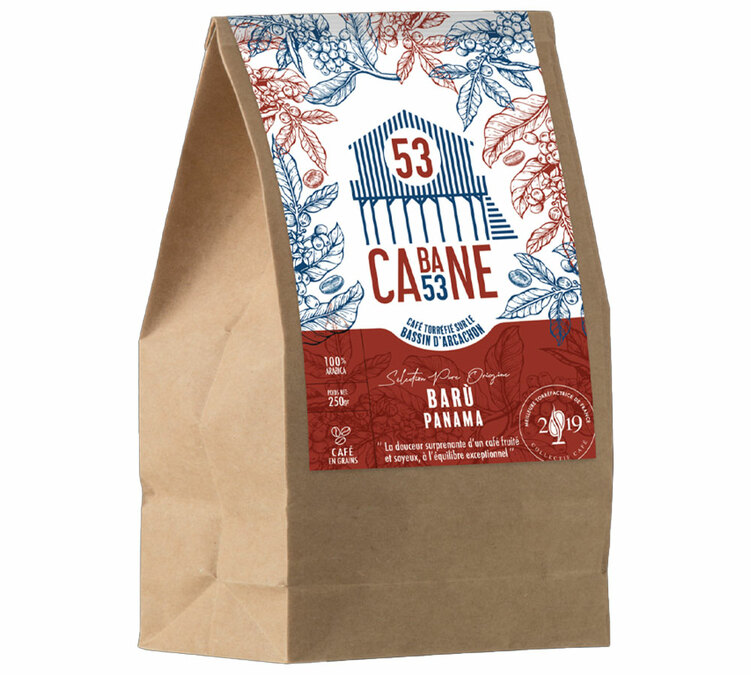 250 g - Hele kaffebønner - Baru - CABANE 53