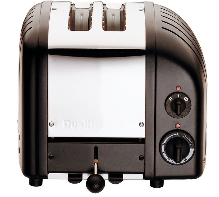 Tostapane DUALIT a due fessure in nero opaco - gamma Classic