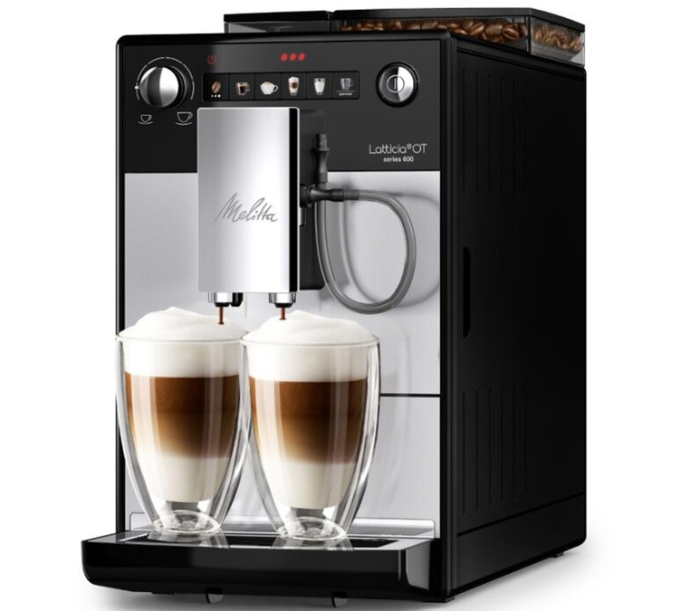 MELITTA Latticia® One Touch F300-101 Srebrni Mlinac za Espresso
