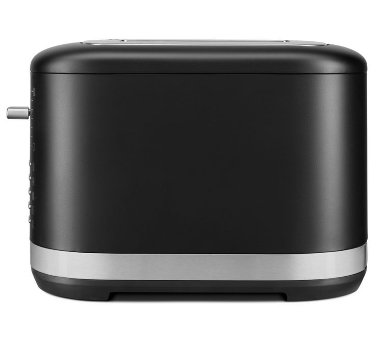 KitchenAid Tostador de dos rebanadas color negro regaliz 5KMT2109EBM