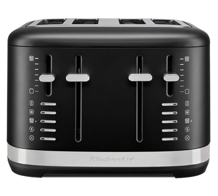 KitchenAid Musta Lakritsi 4-Viipaleen Leivänpaahdin 5KMT4109EBM
