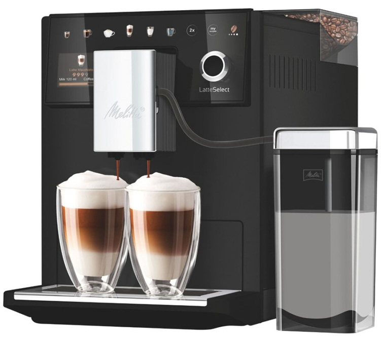 MELITTA LatteSelect® 630-212 Svart Espressokvern