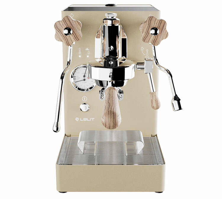LELIT MaraX PL62X-2Q30 Limited Edition espressomaskin gull og tre