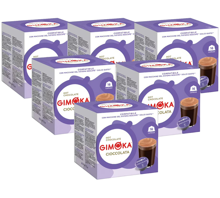 96 капсула компатибилно са Nescafé* Dolce Gusto* Cioccolata - GIMOKA