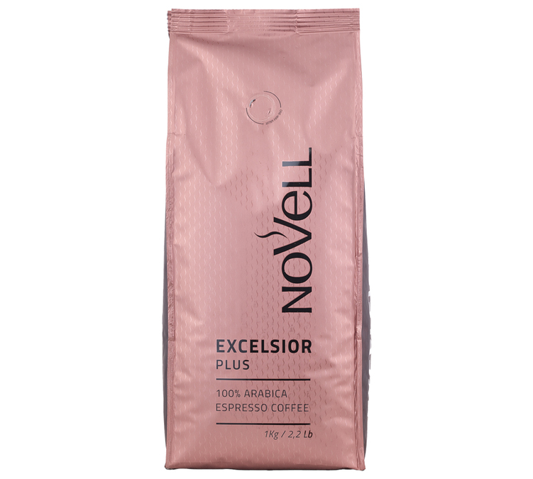 1 kg - Kafa u zrnu - Excelsior Plus 100% Arabica - CAFÉS NOVELL